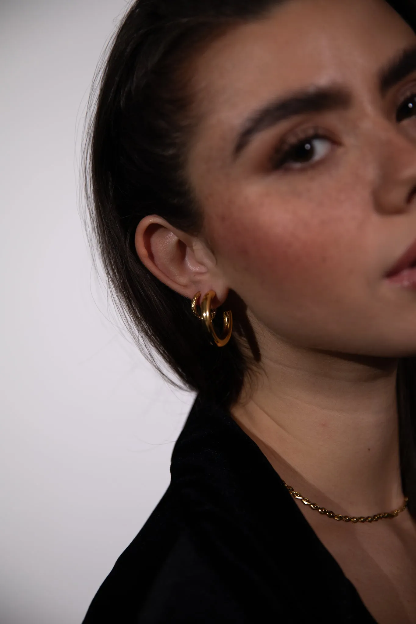 Classic Hoops 14K Gold Plated