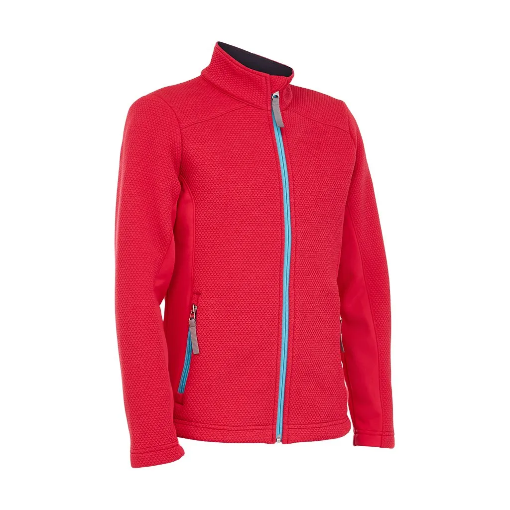 Girls Encore Full Zip - Cerise