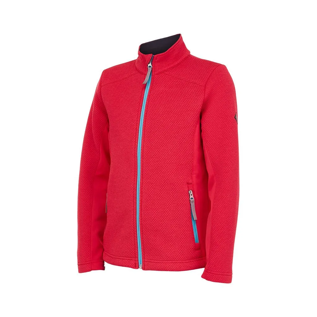 Girls Encore Full Zip - Cerise