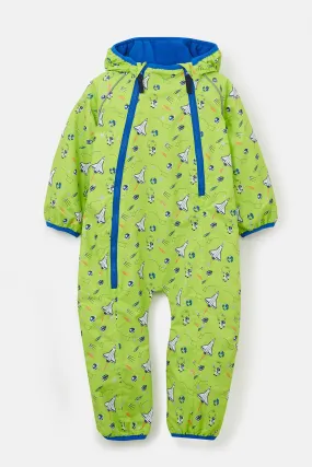 Jamie Puddlesuit - Lime Space Print