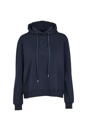 Maje Hoodie Logo - Navy