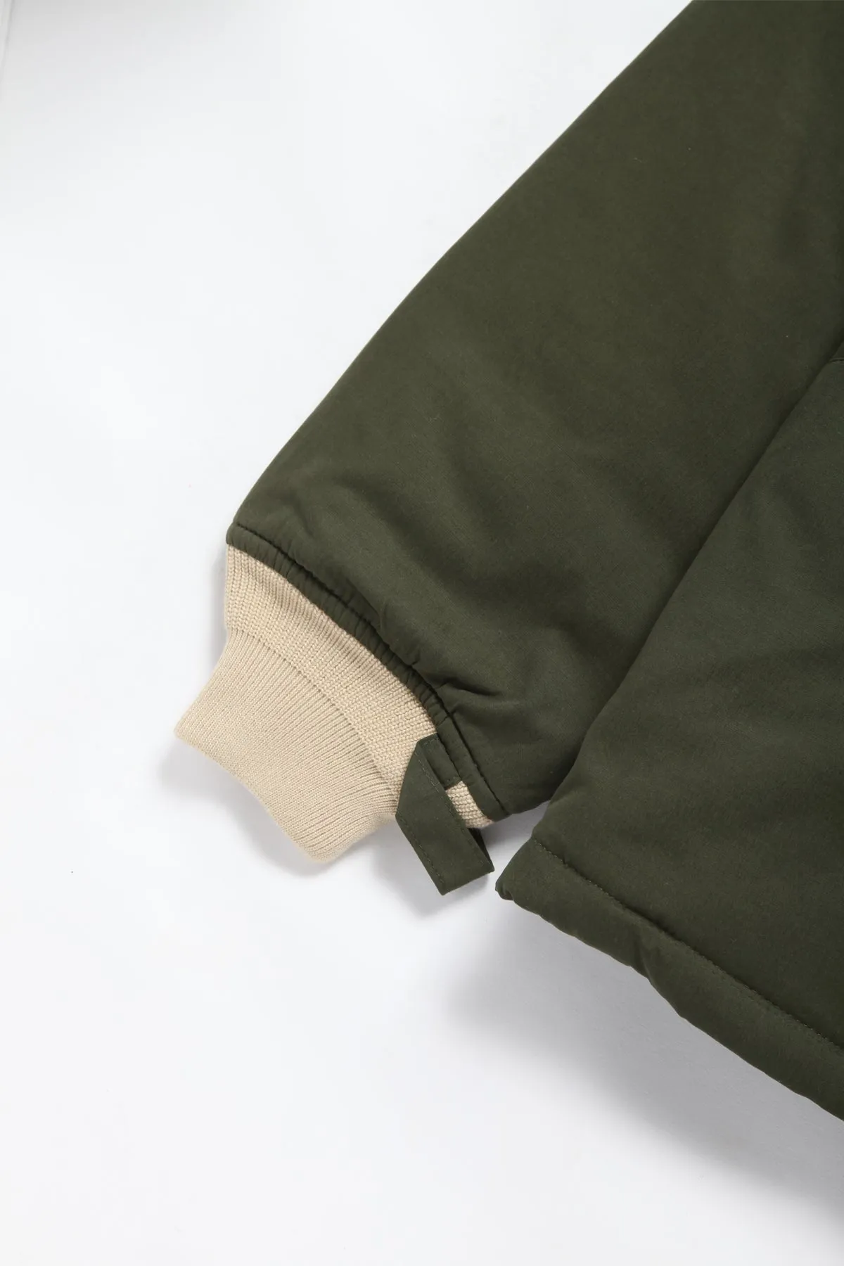 Okonkwo MFG - Premium Quilted Bomber Jacket in Stylish Olive Green