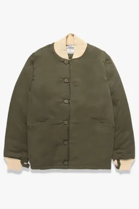 Okonkwo MFG - Premium Quilted Bomber Jacket in Stylish Olive Green