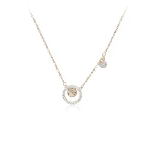 Round Cubic Zirconia Necklace