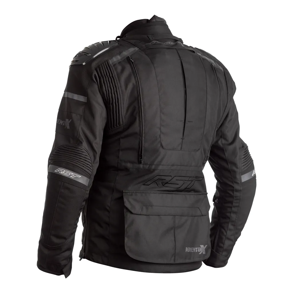 RST Pro Series Adventure-X Mens Textile Jacket - Black/Black