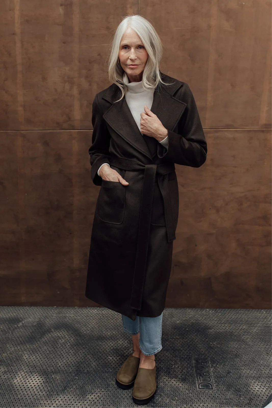 The Caselberg Wool Coat - Khaki